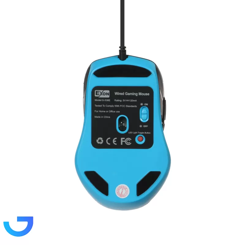 قیمت و خرید ماوس باسیم گیمینگ Exon مدل G-536E | فروشگاه آریا قیمت و خرید ماوس باسیم گیمینگ Exon مدل G-536E | فروشگاه آریا