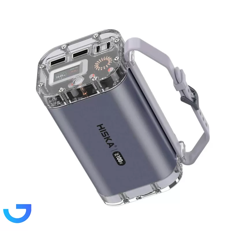 قیمت و خرید پاوربانک هیسکا (PD و فست شارژ) Hiska 100W 40000mAh مدل HP-444PD | فروشگاه آریا