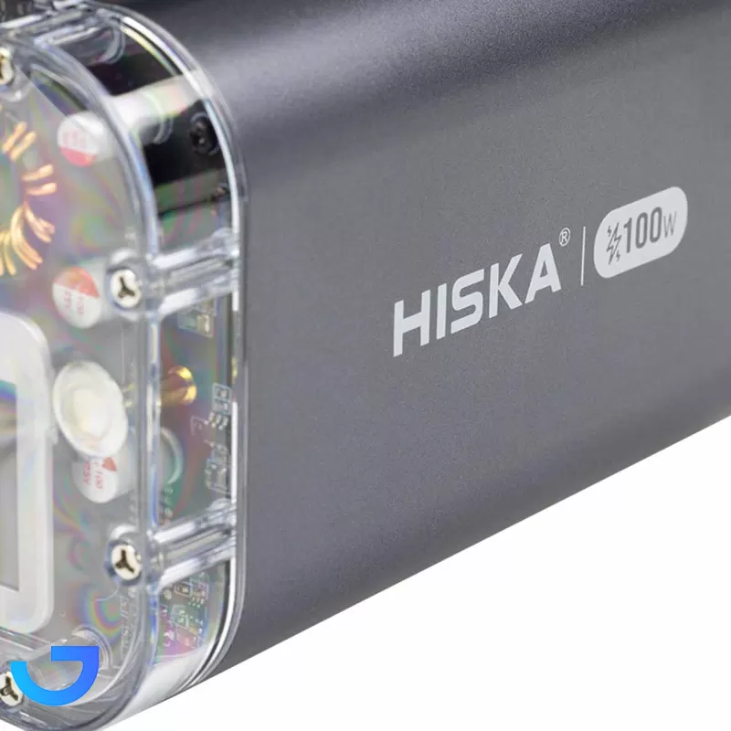 قیمت و خرید پاوربانک هیسکا (PD و فست شارژ) Hiska 100W 40000mAh مدل HP-444PD | فروشگاه آریا
