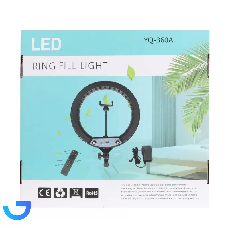 قیمت و خرید رینگ لایت 14 اینچ مدل YQ-360A (بدون پایه) | فروشگاه آریا