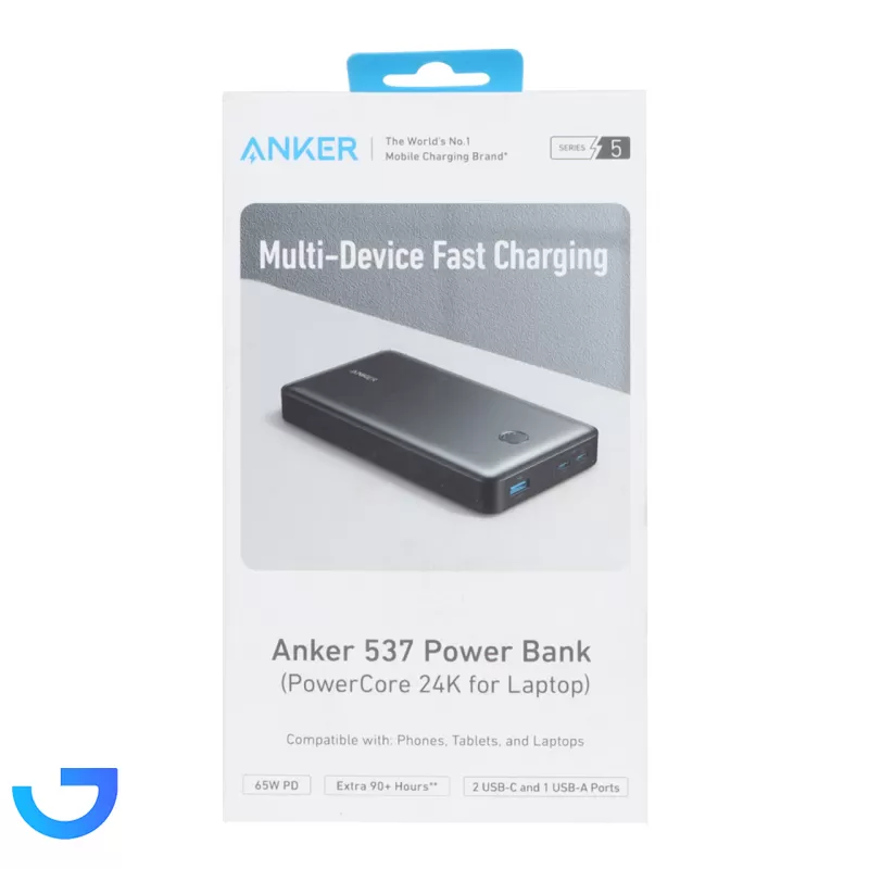 قیمت و خرید پاوربانک انکر (فست شارژ)  65W 24000mAh مدل A1379 | فروشگاه آریا
