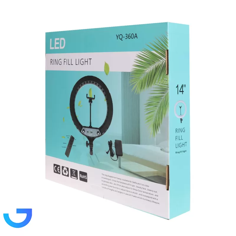 قیمت و خرید رینگ لایت 14 اینچ مدل YQ-360A (بدون پایه) | فروشگاه آریا