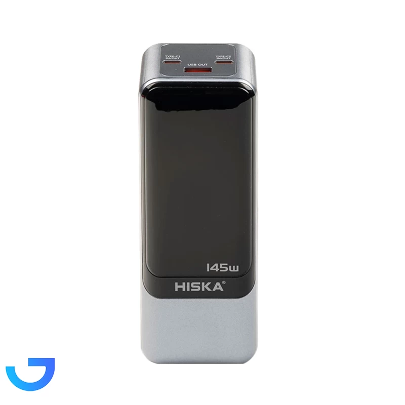 پاوربانک هیسکا (فست شارژ) 145W 27000mAh مدل 225PD نمای ۲