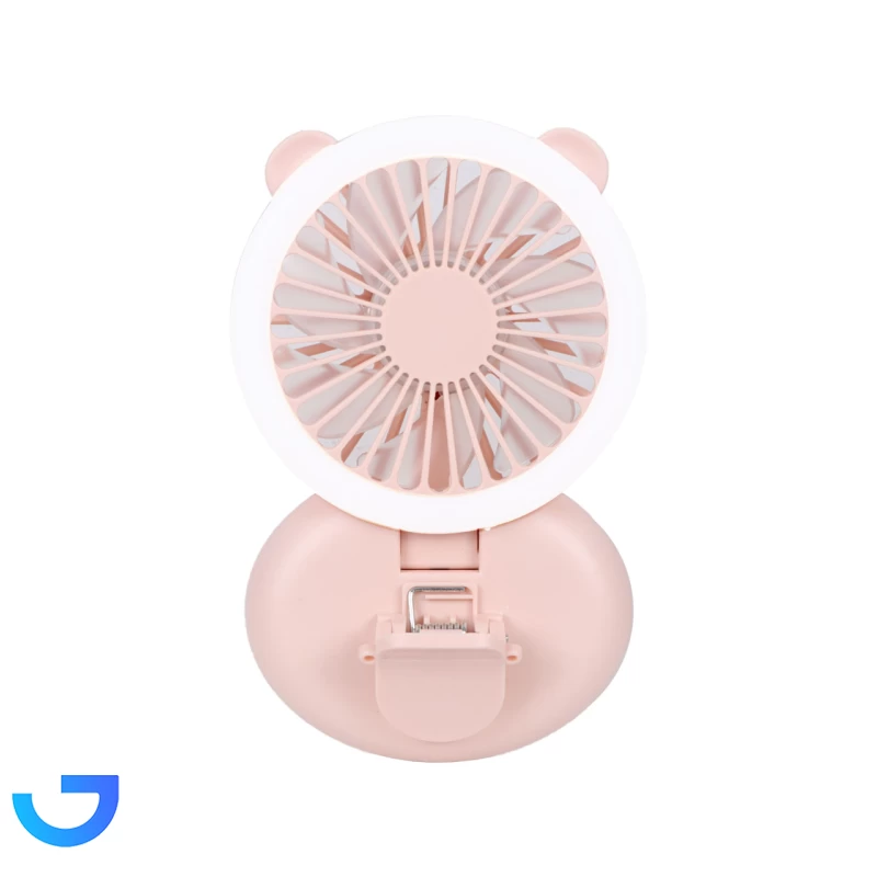 قیمت و خرید رینگ لایت گیره ای و پنکه شارژی مدل D11 | فروشگاه آریا