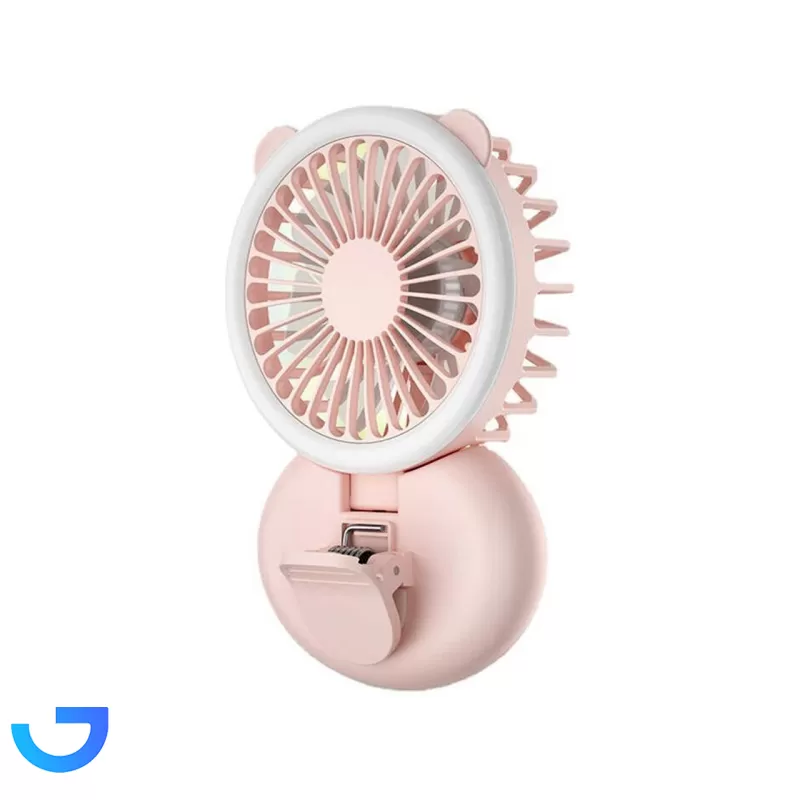 قیمت و خرید رینگ لایت گیره ای و پنکه شارژی مدل D11 | فروشگاه آریا