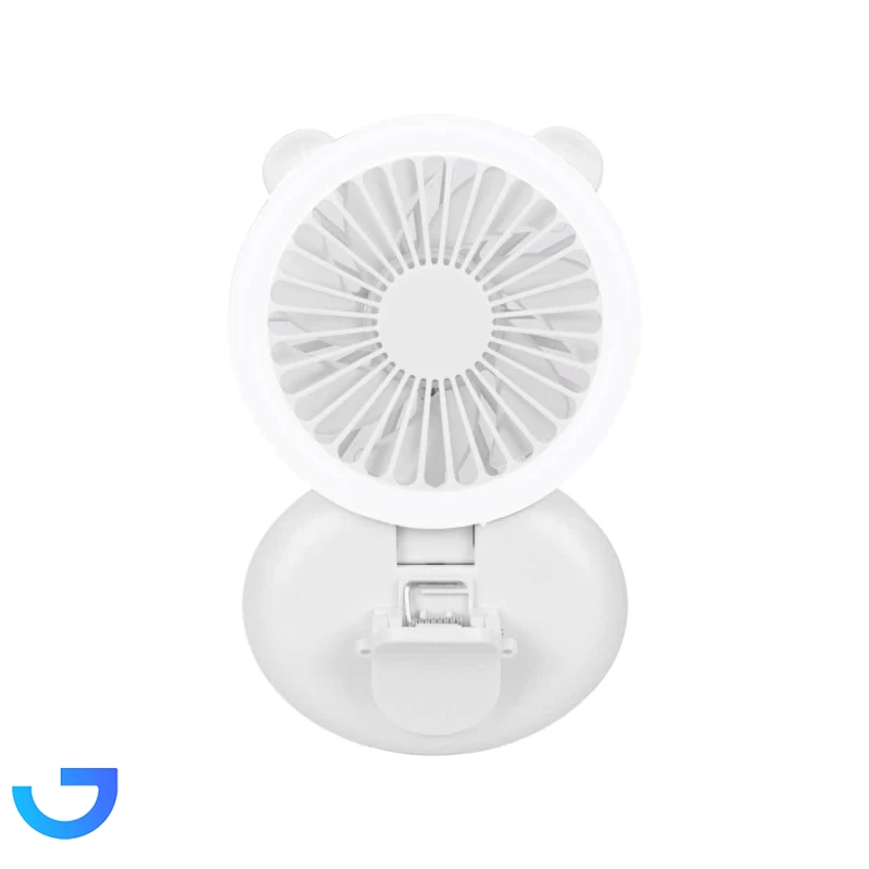 قیمت و خرید رینگ لایت گیره ای و پنکه شارژی مدل D11 | فروشگاه آریا