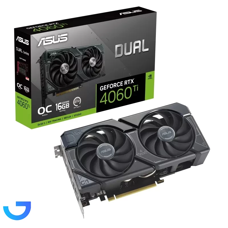 قیمت و خرید کارت گرافیک ایسوس مدل(ASUS Dual GeForce RTX 4060 Ti (16GB | فروشگاه آریا