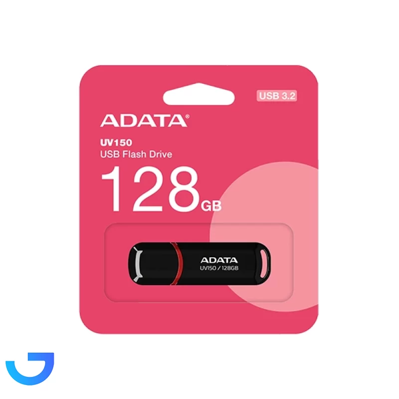 قیمت و خرید فلش مموری ای دیتا مدل UV150 Black ظرفیت 128 گیگابایت | فروشگاه آریا