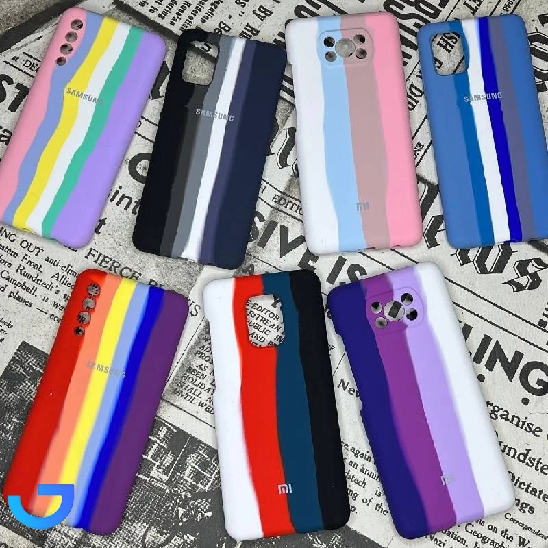 قیمت و خرید کاور رنگین کمان گوشی سامسونگ مناسب برای S9 Plus | فروشگاه آریا