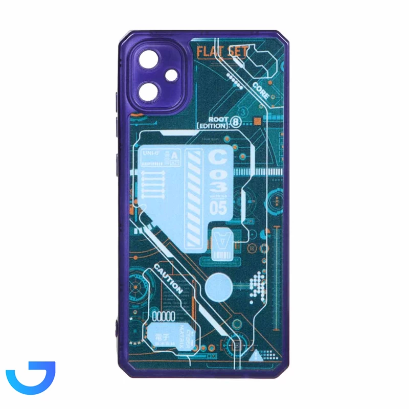 قیمت و خرید قاب طرح الکترونیک محافظ لنزدار Samsung Galaxy A05 | فروشگاه آریا