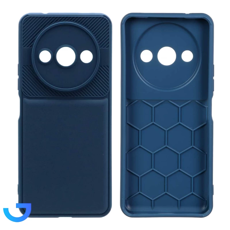 قیمت و خرید قاب هاشور طرح سیلیکون داخل کندویی Xiaomi Redmi A3 / A3x / poco C61 | فروشگاه آریا