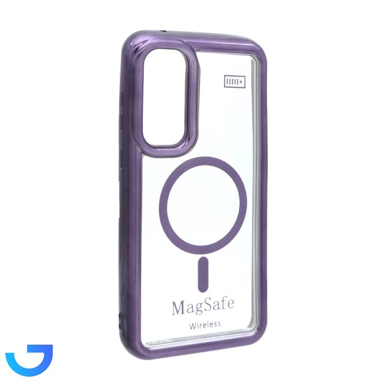 قیمت و خرید قاب شفاف دور رنگی طرح مگ سیفSamsung Galaxy A35/A55 | فروشگاه آریا