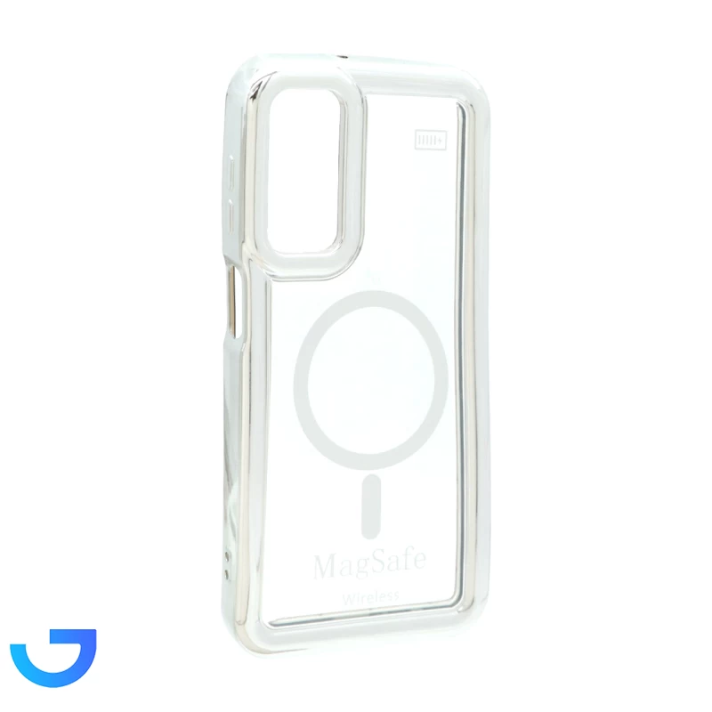 قیمت و خرید قاب شفاف دور رنگی طرح مگ سیف Samsung Galaxy A25 5G | فروشگاه آریا