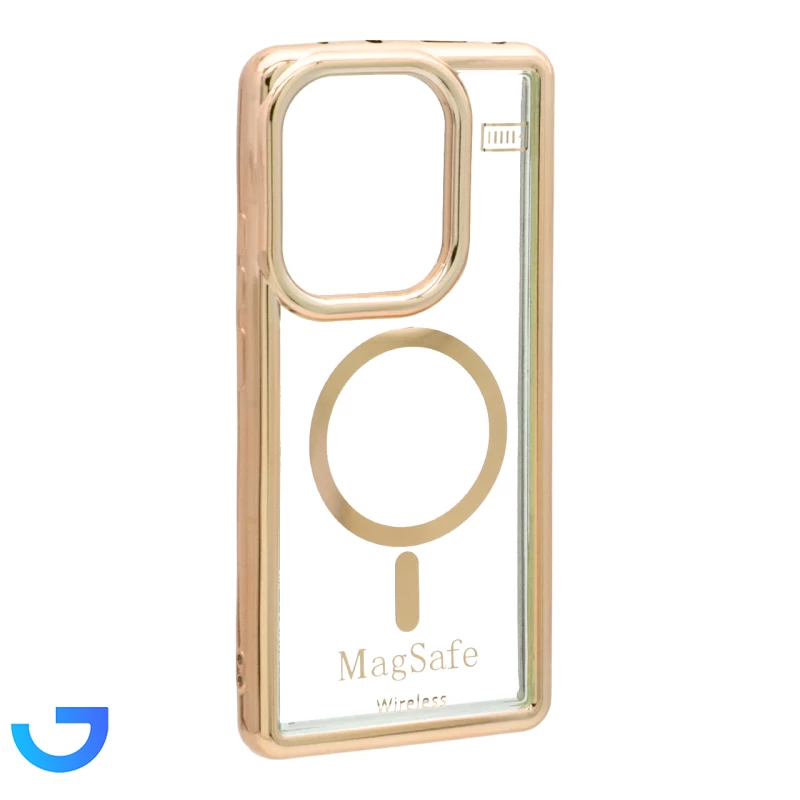 قیمت و خرید قاب شفاف دور رنگی طرح مگ سیف Xiaomi Redmi Note 13 Pro 4G / Poco M6 Pro 4G | فروشگاه آریا