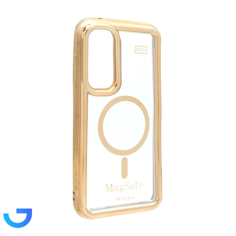 قیمت و خرید قاب شفاف دور رنگی طرح مگ سیف Samsung Galaxy A35 | فروشگاه آریا