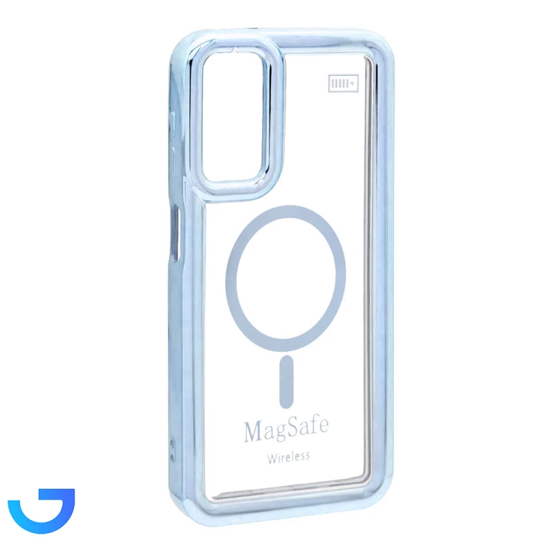 قیمت و خرید قاب شفاف دور رنگی طرح مگ سیف Samsung Galaxy A14 | فروشگاه آریا