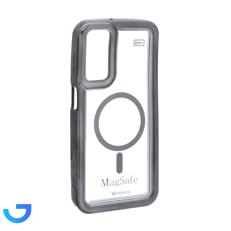 قیمت و خرید قاب شفاف دور رنگی طرح مگ سیف Samsung Galaxy A25 5G | فروشگاه آریا