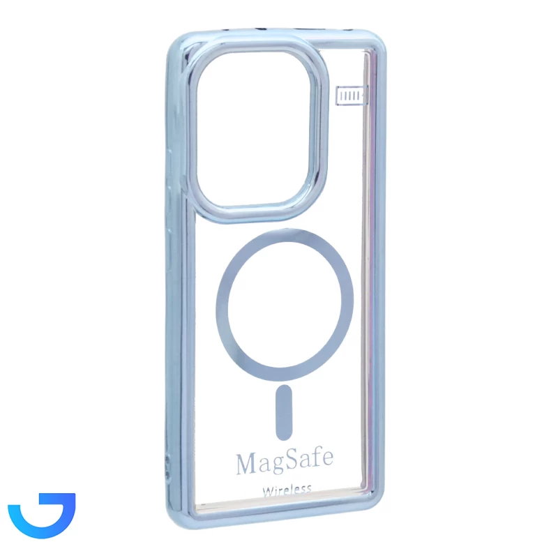 قیمت و خرید قاب شفاف دور رنگی طرح مگ سیف Xiaomi Redmi Note 13 Pro 4G / Poco M6 Pro 4G | فروشگاه آریا