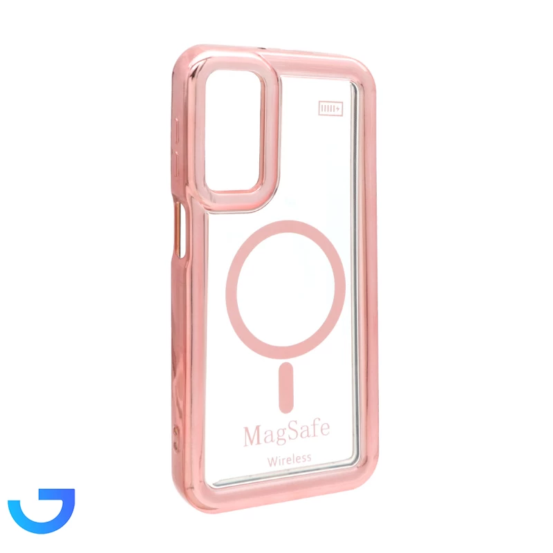 قیمت و خرید قاب شفاف دور رنگی طرح مگ سیف Samsung Galaxy A25 5G | فروشگاه آریا