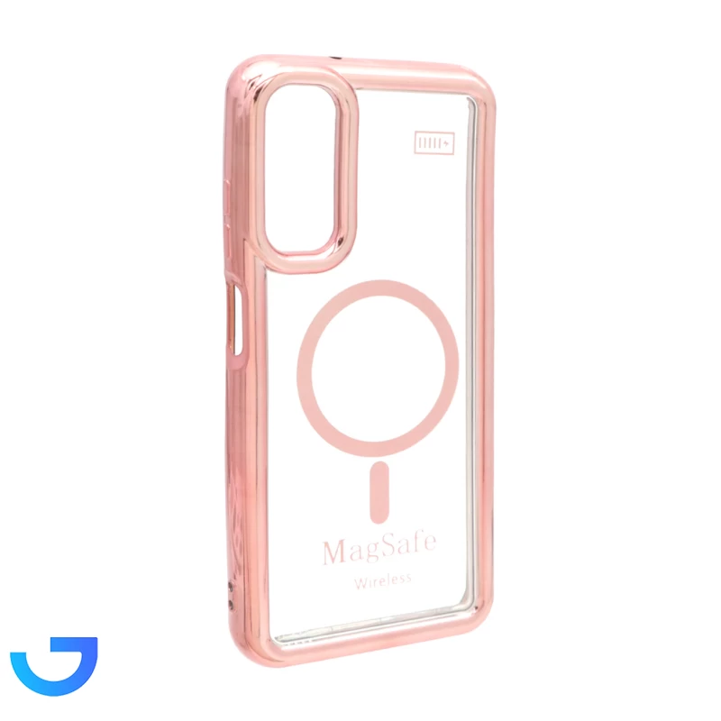 قیمت و خرید قاب شفاف دور رنگی طرح مگ سیف Samsung Galaxy A05s | فروشگاه آریا