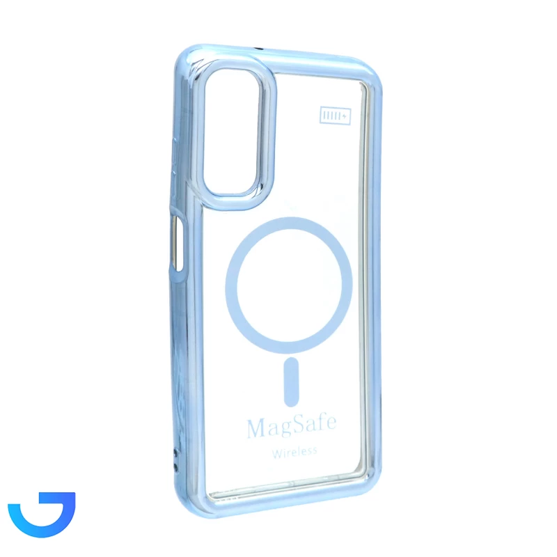 قیمت و خرید قاب شفاف دور رنگی طرح مگ سیف Samsung Galaxy A05s | فروشگاه آریا