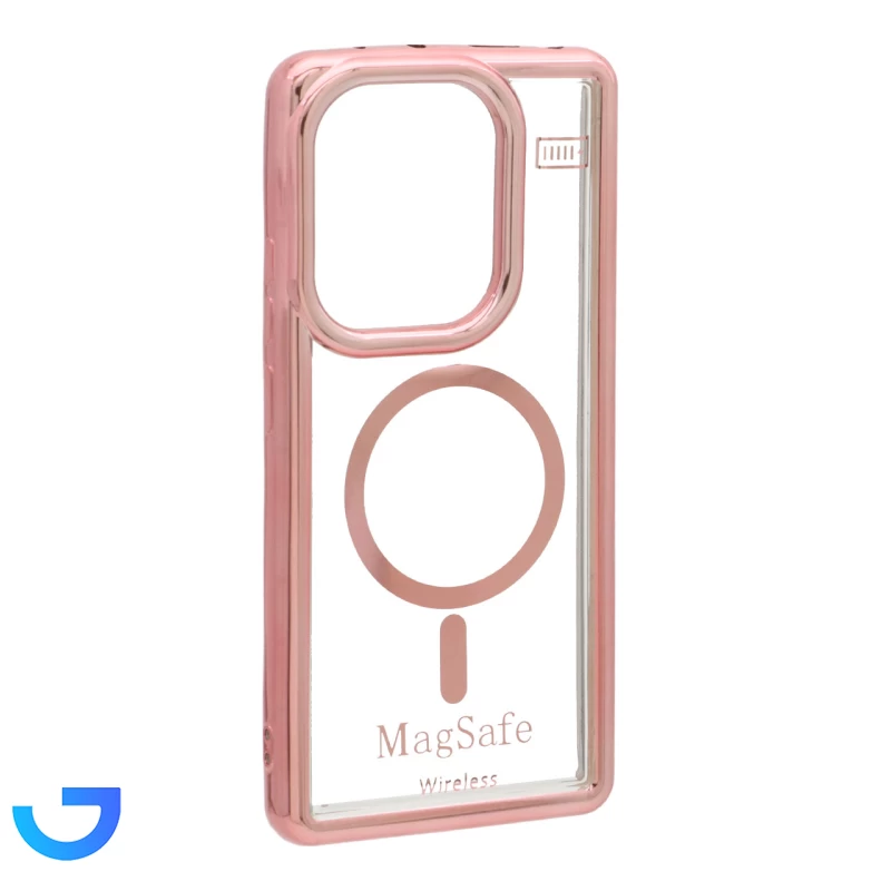 قیمت و خرید قاب شفاف دور رنگی طرح مگ سیف Xiaomi Redmi Note 13 Pro 4G / Poco M6 Pro 4G | فروشگاه آریا