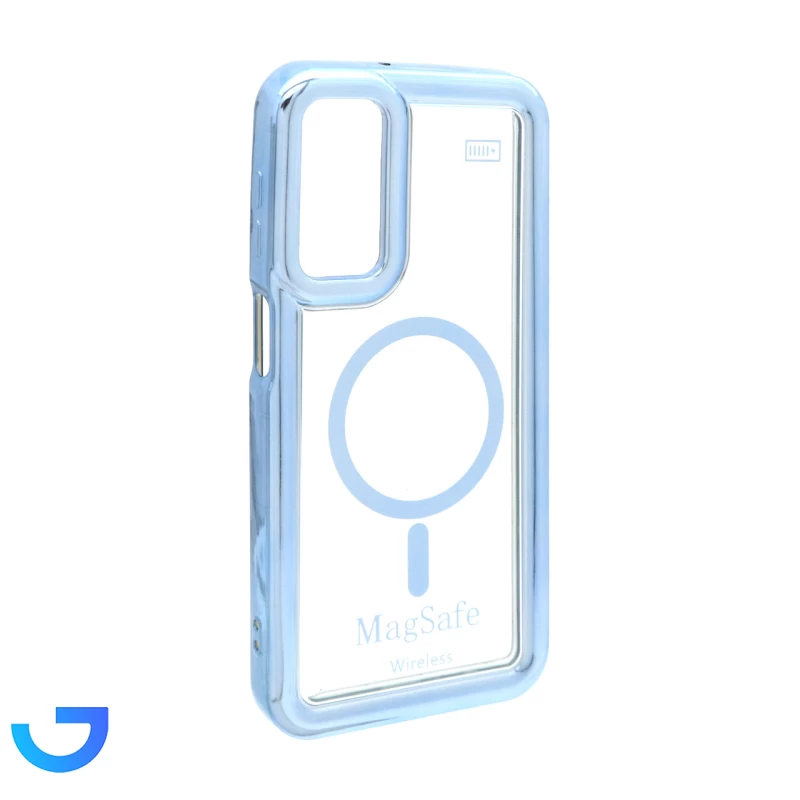 قیمت و خرید قاب شفاف دور رنگی طرح مگ سیف Samsung Galaxy A25 5G | فروشگاه آریا