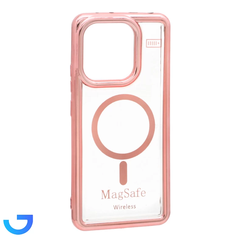 قیمت و خرید قاب شفاف دور رنگی طرح مگ سیف Xiaomi Redmi Note 13 4G | فروشگاه آریا