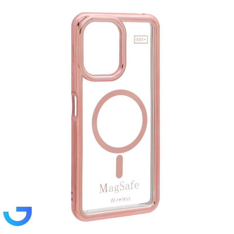 قیمت و خرید قاب شفاف دور رنگی طرح مگ سیف Xiaomi Redmi 13C / Poco C65 | فروشگاه آریا