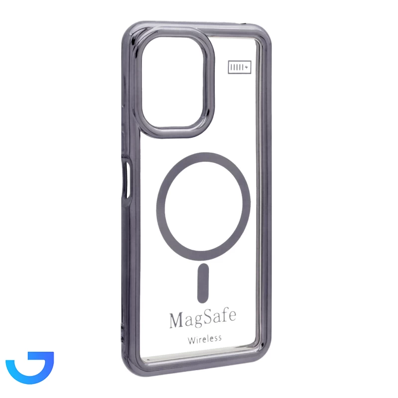 قیمت و خرید قاب شفاف دور رنگی طرح مگ سیف Xiaomi Redmi 13C / Poco C65 | فروشگاه آریا