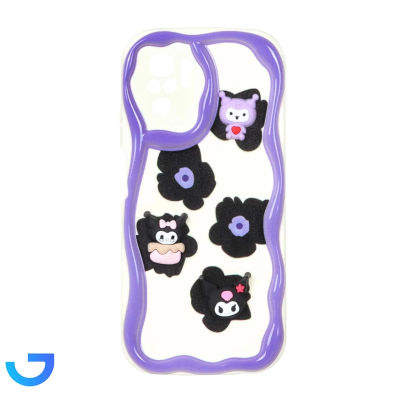 قیمت و خرید قاب کنگره ای عروسکی برجسته فانتزی Xiaomi Redmi Note 10 4G / Redmi Note 10S / Poco M5S | فروشگاه آریا