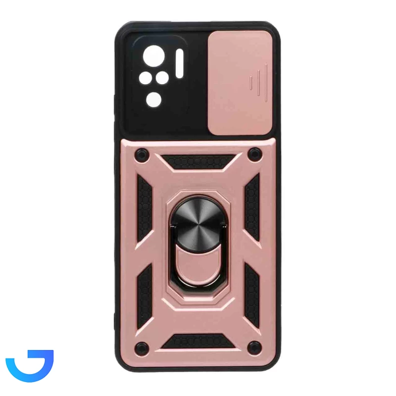 قیمت و خرید قاب ضد ضربه بتمن محافظ لنزدار کشویی Xiaomi Redmi Note 10 4G / Redmi Note 10s / Poco M5s | فروشگاه آریا