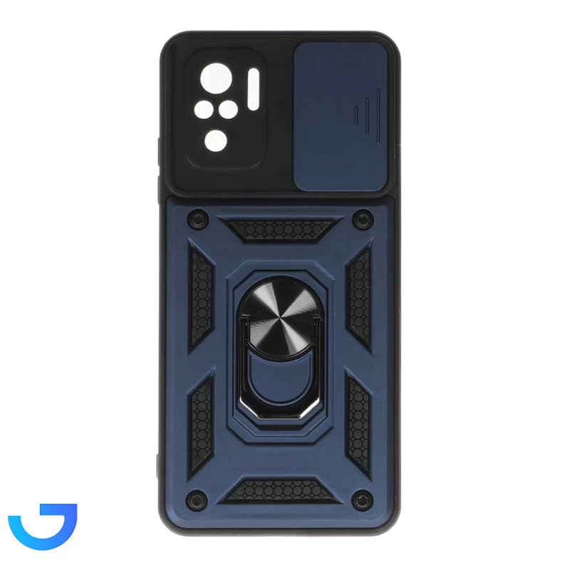 قیمت و خرید قاب ضد ضربه بتمن محافظ لنزدار کشویی Xiaomi Redmi Note 10 4G / Redmi Note 10s / Poco M5s | فروشگاه آریا