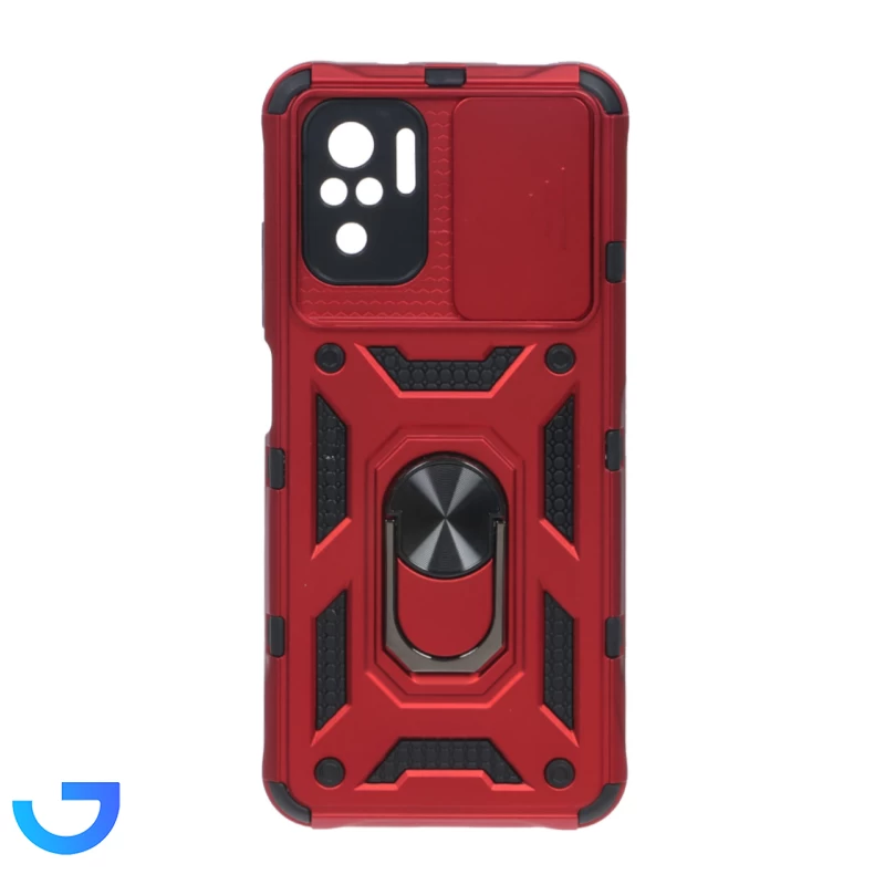 قیمت و خرید قاب ضد ضربه بتمن محافظ لنزدار کشویی Xiaomi Redmi Note 10 4G / Redmi Note 10s / Poco M5s | فروشگاه آریا