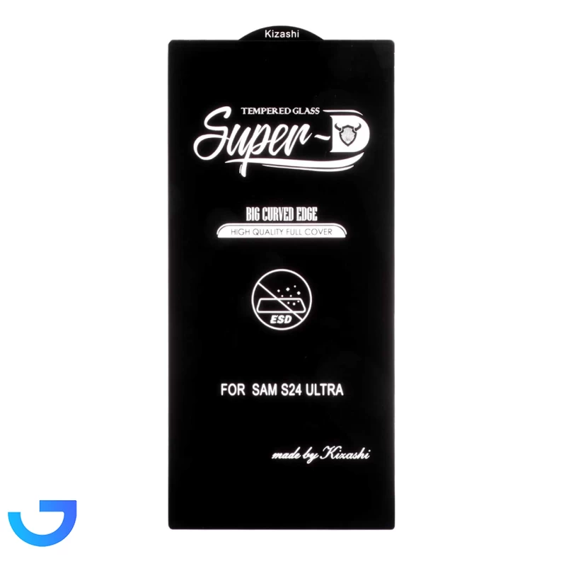 قیمت و خرید محافظ صفحه نمایش شیشه ای Full Cover Super D Kizashi-ESD مدل Samsung S24 Ultra | فروشگاه آریا