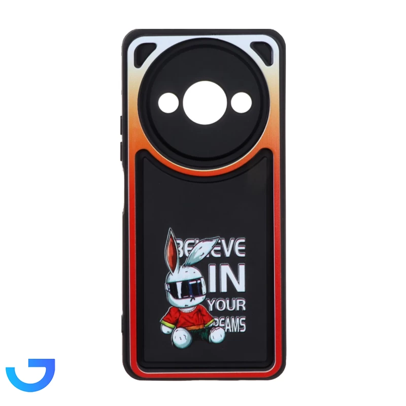 قیمت و خرید قاب Solid Case منحنی LUCKY طرح دار Xiaomi Redmi A3 / A3x / Poco C61 | فروشگاه آریا