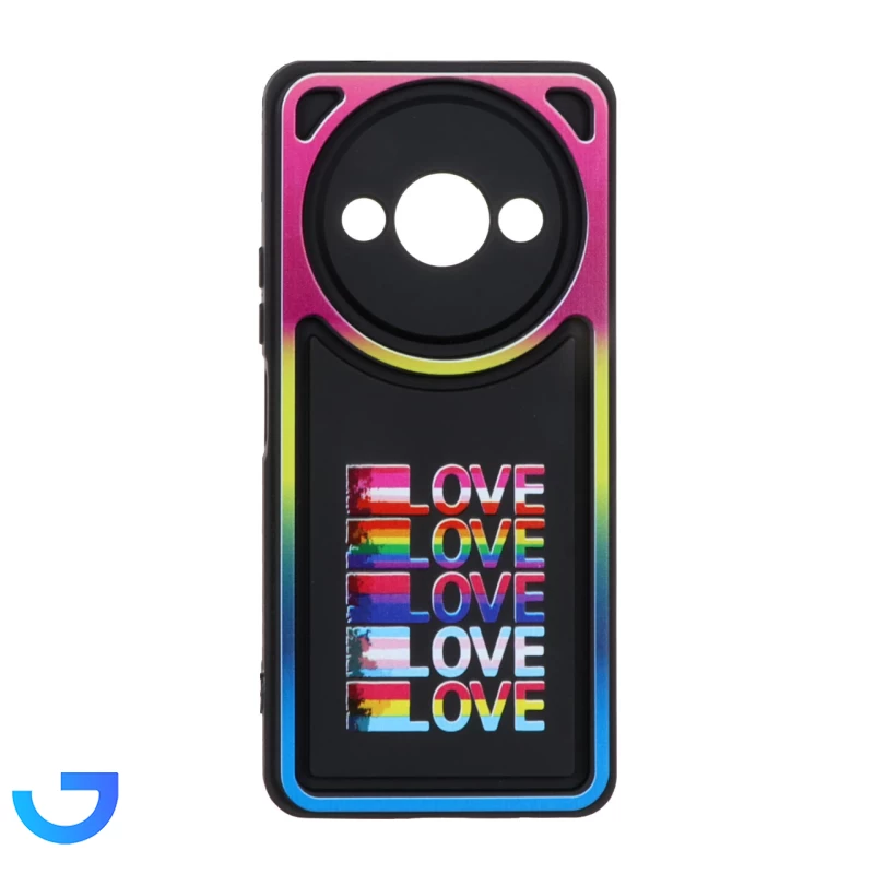 قیمت و خرید قاب Solid Case منحنی LUCKY طرح دار Xiaomi Redmi A3 / A3x / Poco C61 | فروشگاه آریا