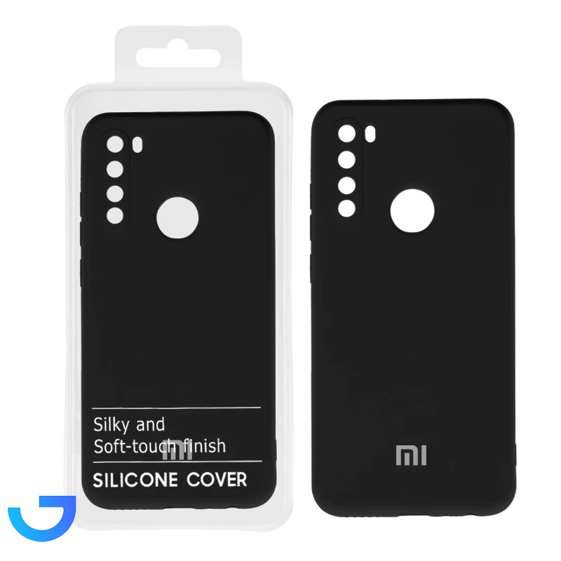 قیمت و خرید قاب نیو سیلیکون محافظ لنزدار Xiaomi Redmi Note 8 - RFF - مشکی (پک دار) | فروشگاه آریا