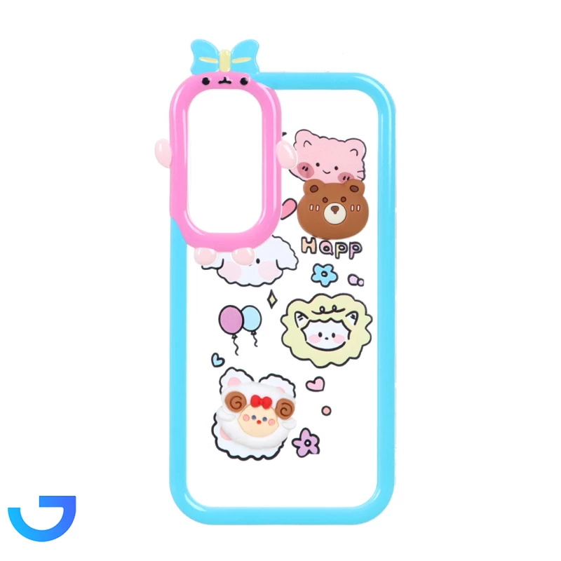 قیمت و خرید قاب عروسک پاستیلی محافظ لنز پاپیونی Samsung Galaxy A35 | فروشگاه آریا