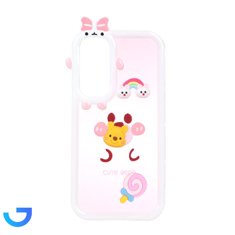 قیمت و خرید قاب عروسک پاستیلی محافظ لنز پاپیونی Samsung Galaxy A35 | فروشگاه آریا