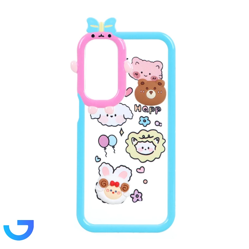 قیمت و خرید قاب عروسک پاستیلی محافظ لنز پاپیونی Samsung Galaxy A16 | فروشگاه آریا