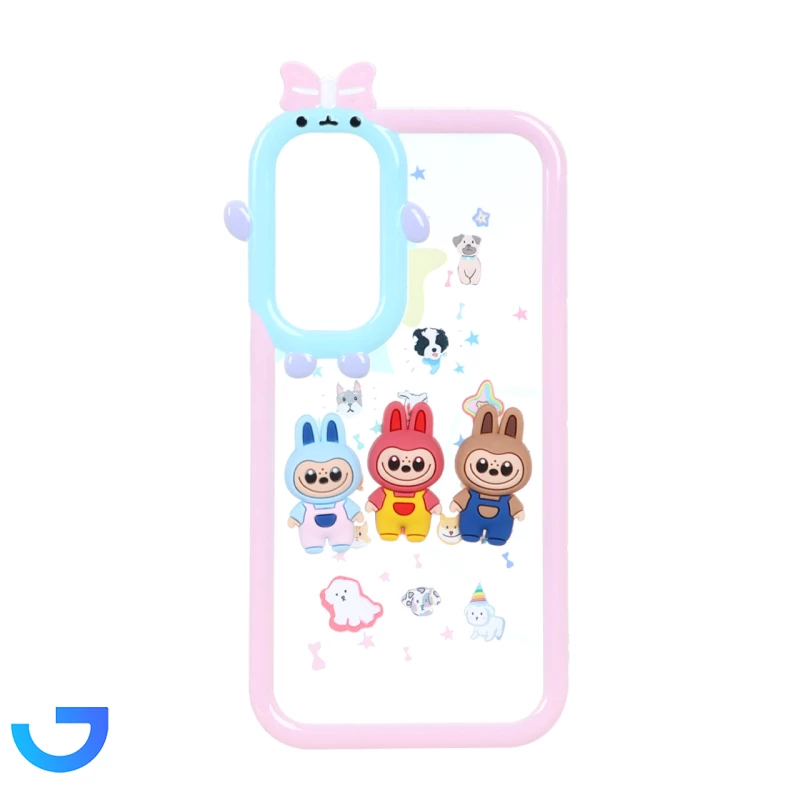 قیمت و خرید قاب عروسک پاستیلی محافظ لنز پاپیونی Samsung Galaxy A55 | فروشگاه آریا