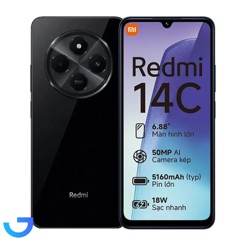 قیمت و خرید گوشی موبایل شیائومی مدل Redmi 14C دو سیم کارت ظرفیت 128 گیگابایت و رم 4 گیگابایت | فروشگاه آریا