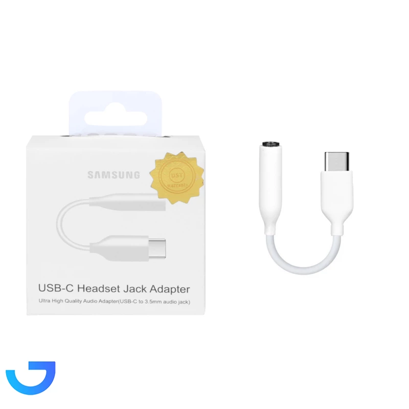 قیمت و خرید مبدل USB-C به جک 3.5 میلیمتری - سفید - DST | فروشگاه آریا