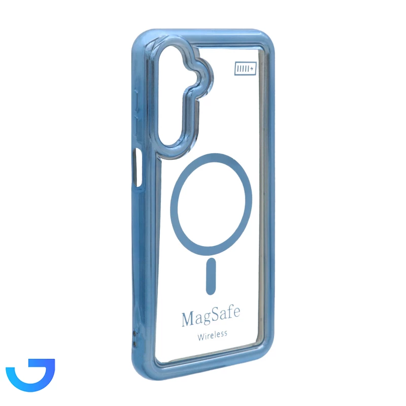 قیمت و خرید قاب شفاف دور رنگی طرح مگ سیف Samsung Galaxy A16 | فروشگاه آریا