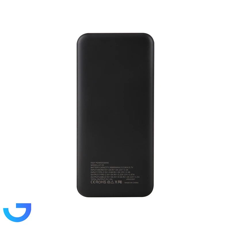 قیمت و خرید پاوربانک لیتو مدل LEITU LP-55 ظرفیت 30000 میلی آمپر ساعت 22.5 وات | فروشگاه آریا