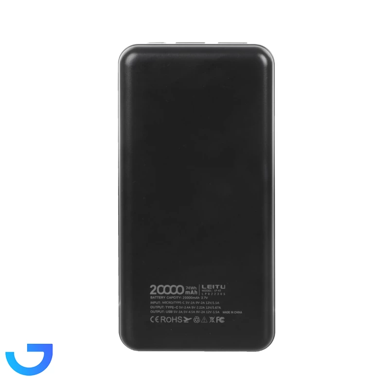قیمت و خرید پاوربانک Leitu 10W 20000mAh مدل LP-43 | فروشگاه آریا