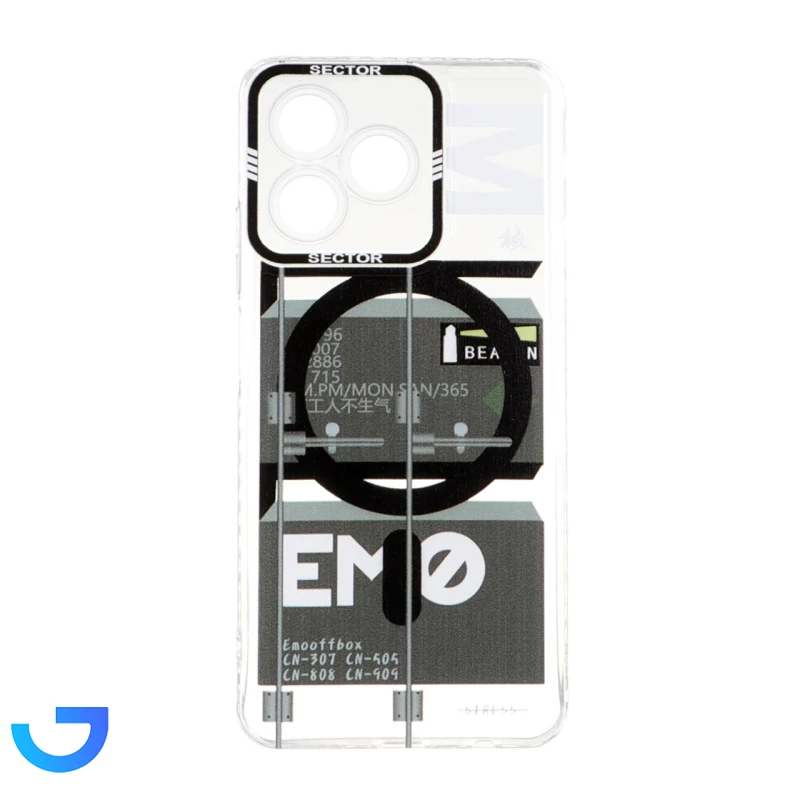 قیمت و خرید قاب ژله ای طرح دار SECTOR مدل Realme C53 / C51 / Note 50 | فروشگاه آریا