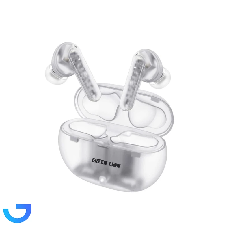 ایرفون بی سیم Green Lion مدل Transparent Pro 2 GNTRAP2EARTR نمای ۲