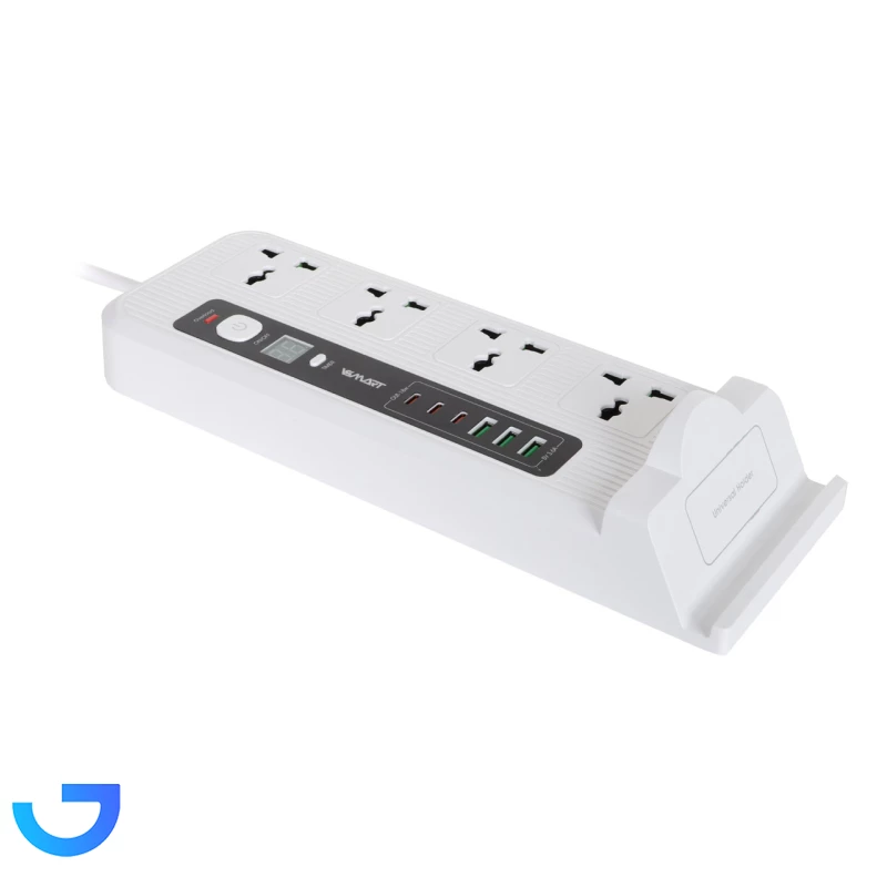 قیمت و خرید چند راهی برق و شارژر V-Smart مدل VS-320 | فروشگاه آریا